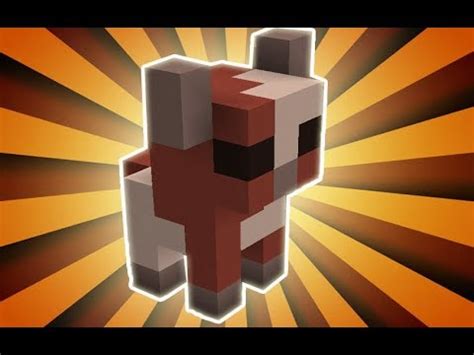 Minecraft: How to build a baby mushroom cow statue - YouTube