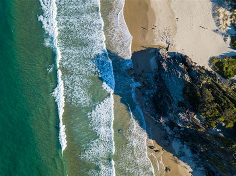 Aerial Photography of Seashore Near Island · Free Stock Photo