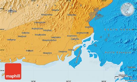 Political Map of Langtou