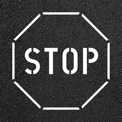 Stop Sign Stencil | Stop-Painting.com