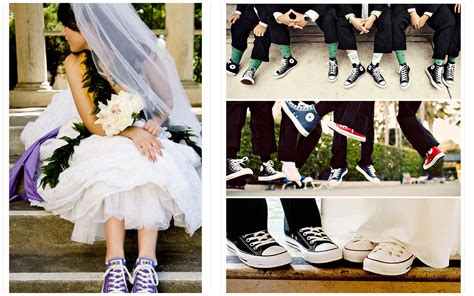 The Bridal Shoe: Tennis Shoes and Weddings ...A Match Made in Heaven