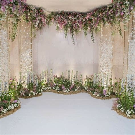 Flowers Wall Scene Wedding Backdrop Background Photography Studio Prop 150cm x 210cm | Telón de ...