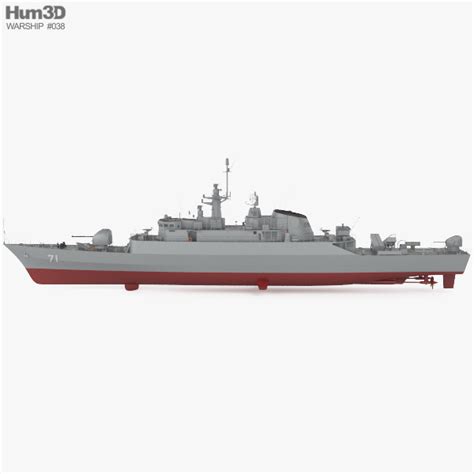 Alvand-class frigate 3D model - Ship on Hum3D