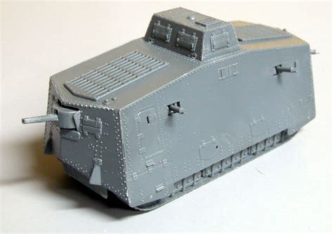 A7V Sturmpanzer Review by Brett Green (Ehmar 1/72)