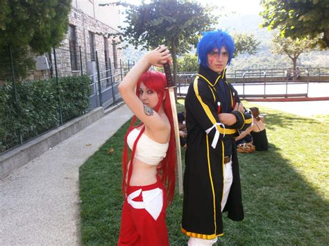 Erza x Gerard (Jellal) Cosplay _ Fairy Tail by ArashiHeartgramm on ...