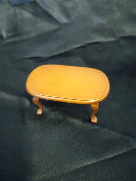 NEW TOWN SQUARE, oval, Coffee table, Dollhouse furniture $5.00 - PicClick
