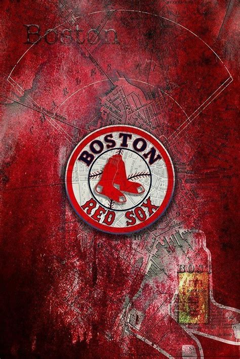 Red Sox art | Boston red sox poster, Boston red sox wallpaper, Boston ...