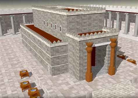 3D model: Solomon’s Temple Explained – Ritmeyer Archaeological Design Temple Design, Church ...