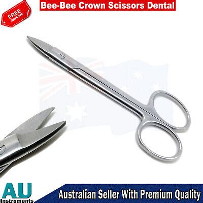 Dental Bee-Bee Crown Gum Scissors Curved Wire Cutting Tissue Cutting Scissors CE | eBay