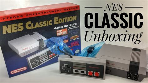 NES CLASSIC Edition UNBOXING & Thoughts! - YouTube