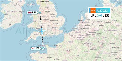 U27023 Flight Status EasyJet: Liverpool to Jersey (EZY7023)