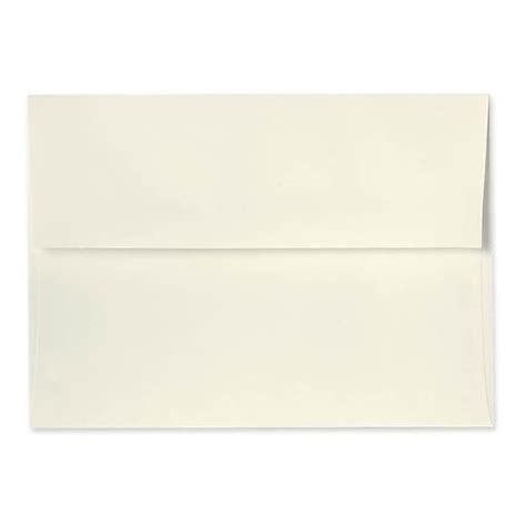 LUX A1 Invitation Envelopes (3 5/8 x 5 1/8) 50/Box, Natural - 100% Recycled (4865-NPC-50) | Staples