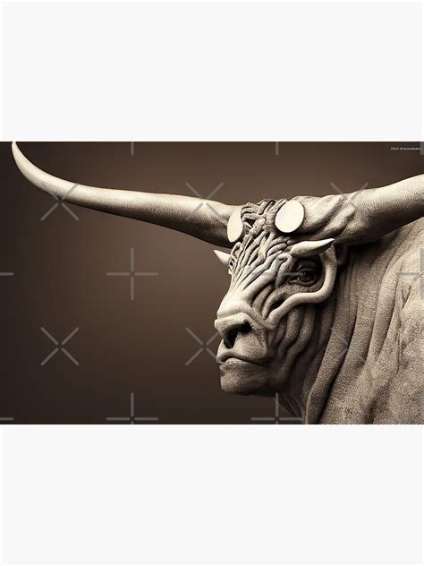 "Minotaur" Poster for Sale by MecaTime | Redbubble