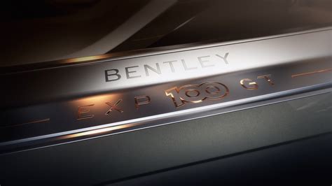 Bentley EXP 100 GT concept teased - The Torque Report