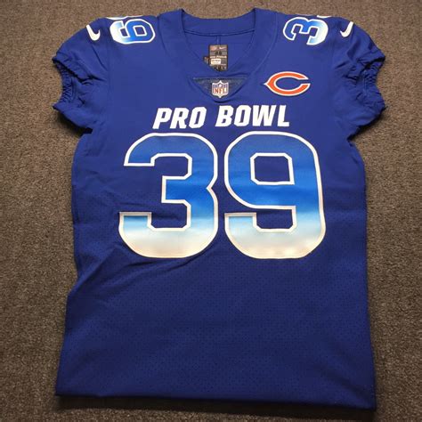 NFL - Bears Eddie Jackson Game Issued 2019 Pro Bowl Jersey Size 42 ...