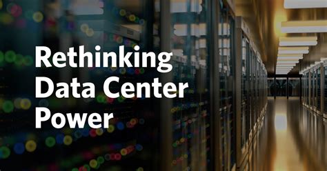 Rethinking Data Center Power | HDR