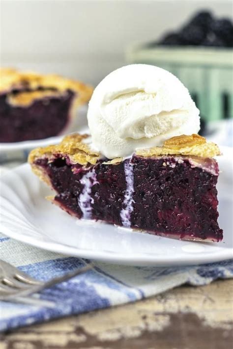 How to make blackberry pie | Recipe | Blackberry pie recipes, Homemade vanilla ice cream, Pie ...