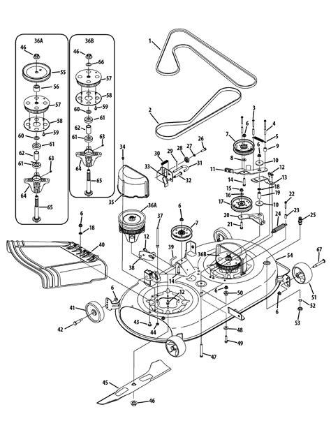 Cub Cadet Ltx 1050 Deck Belt Diagram