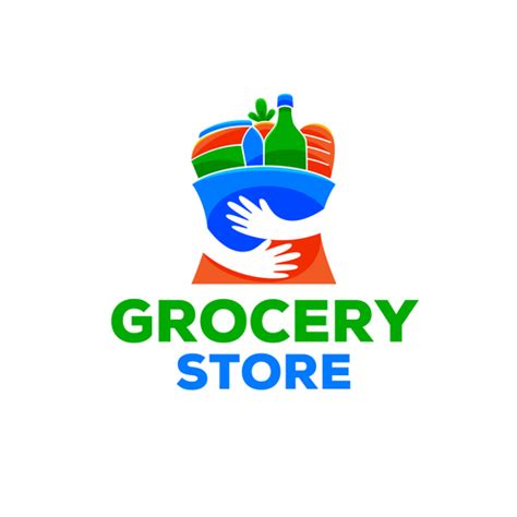 GROCERY STORE logo vector free download