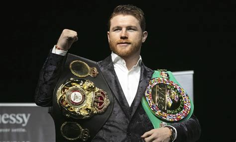 Canelo Alvarez Tras su octavo título mundial