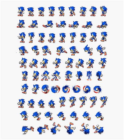 Sonic 2d Sprites