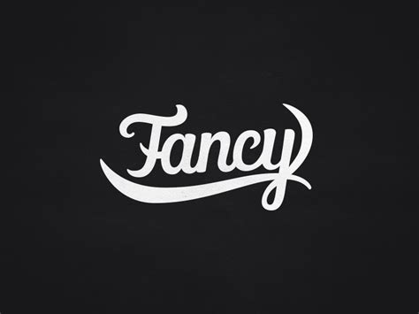 Fancy logo by Tautvydas Andrulis on Dribbble