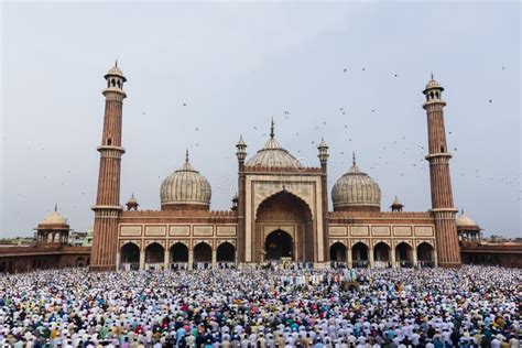 Inside jama masjid stock photo. Image of jama, prayer - 153702378