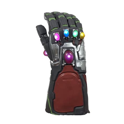 Black Glowing Iron Man Gauntlet Cosplay Glove | HMCosplay