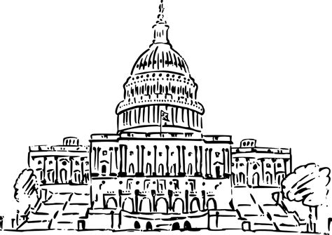 Download Capitol, Building, Sketch. Royalty-Free Vector Graphic - Pixabay