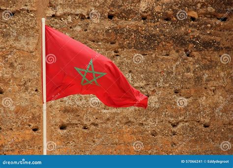 Flag Of Morocco Stock Photo - Image: 57066241