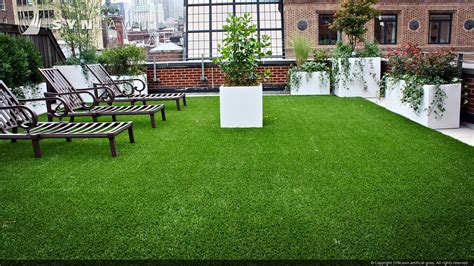 Amazing Fake Grass For Rooftop Silk Dogwood Tree