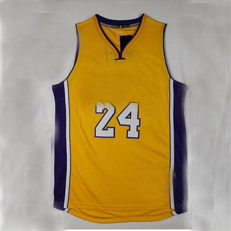 2017 Men #24 Kobe Bryant Jersey Purple Yellow Throwback #8 Kobe Bryant ...