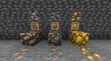 Raw Iron, copper, and gold should have block versions : r/minecraftsuggestions