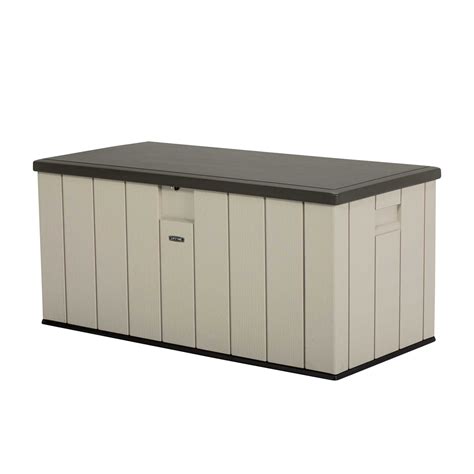 Lifetime 150-Gallon Heavy-Duty 59.3 in. Storage Deck Box - Walmart.com