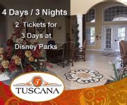 Disney Orlando Vacation Package at Tuscana
