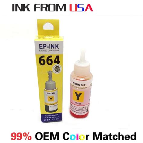 Refill Ink For Epson L101/l201/l301/l355/l365/l555/l565 Ink Bottle 664 Eco-tank Printer - Buy ...