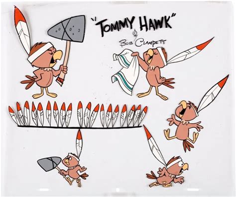 The Beany and Cecil Show Tommy Hawk Model Sheet Cel Bob Clampett, 1962 by Bob Clampett on artnet