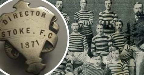 Stoke City director's 'earliest known football badge' goes up for ...