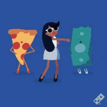 Dancing Pizza Gif GIFs | Tenor