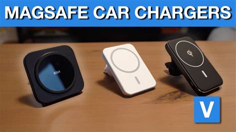 ESR HaloLock MagSafe Car Mount vs Alternative MagSafe Chargers - YouTube