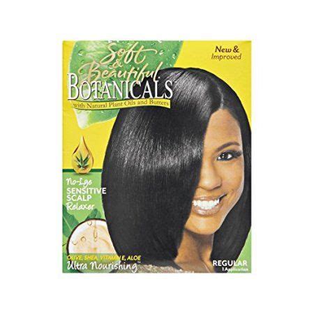 Soft & Beautiful Regular No-Lye Conditioning Relaxer Kit - For Relaxed Hair. Contains Coconut ...