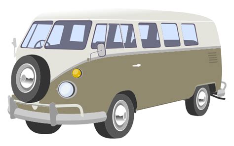 Camper Van Clip Art at Clker.com - vector clip art online, royalty free ...