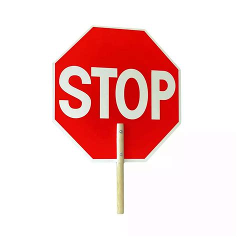 The Hand Held Stop Stop Sign - Work Zone Supply