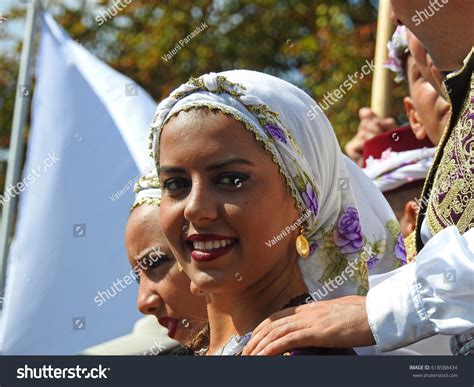 Girl Traditional Dress Northern Cyprus Folk Stock Photo 618588434 ...