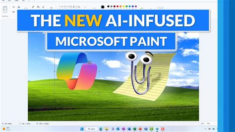 New Microsoft Paint AI features and Cocreator in Windows 11 23h2