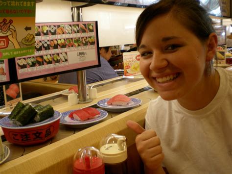 Perry Clan in Japan: Sushi for a Dollar (or 100 Yen)? Only in Japan.