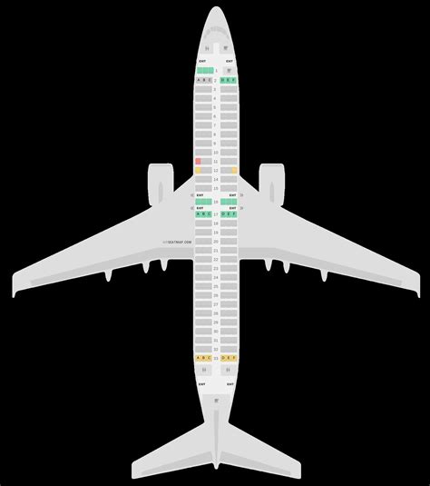 7 Images Boeing 737 800 Seating Plan Ryanair And Review - Alqu Blog