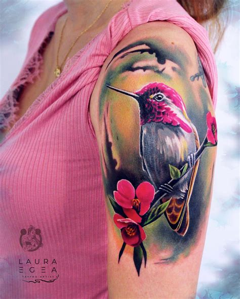 Share 76+ realism hummingbird tattoo - in.cdgdbentre