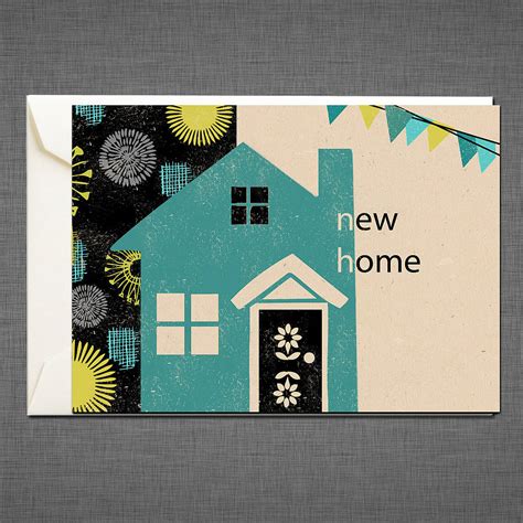 New Home Greetings Card By Rocket 68