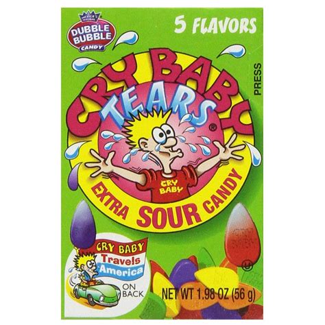 Cry Baby Extra Sour Bubble Gum